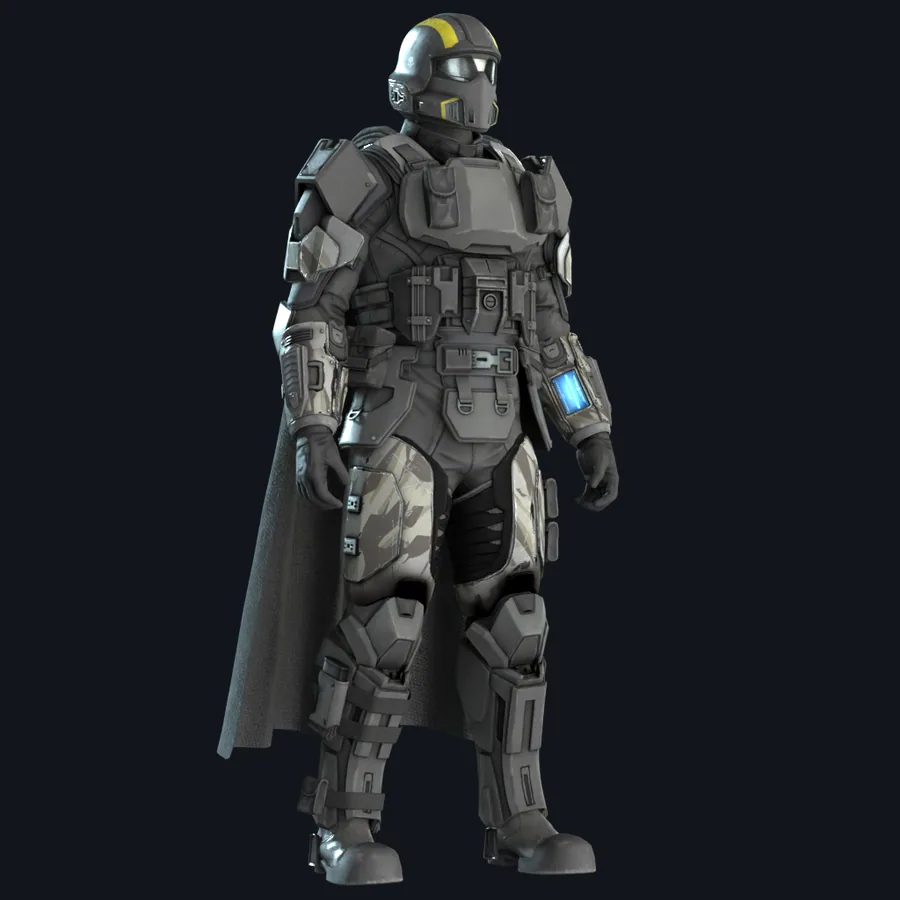 A-9 Helljumper — броня Helldivers 2