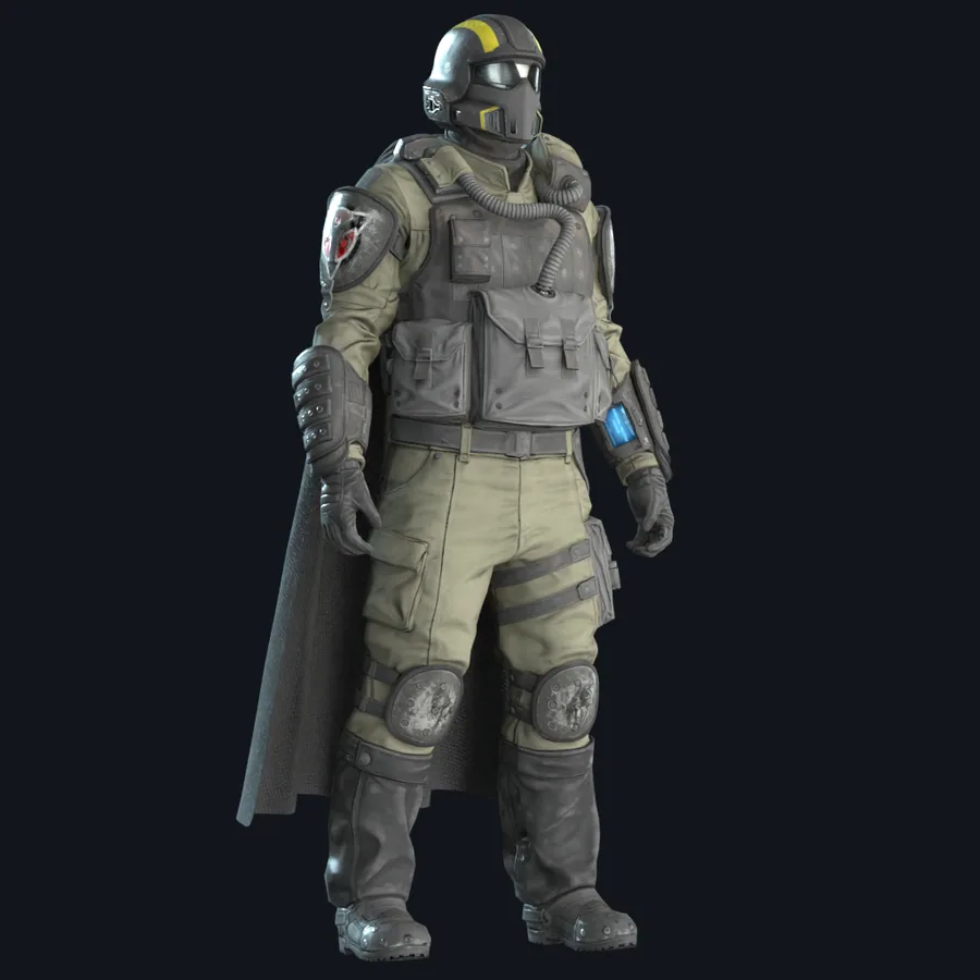 AC-1 Dutiful — броня Helldivers 2