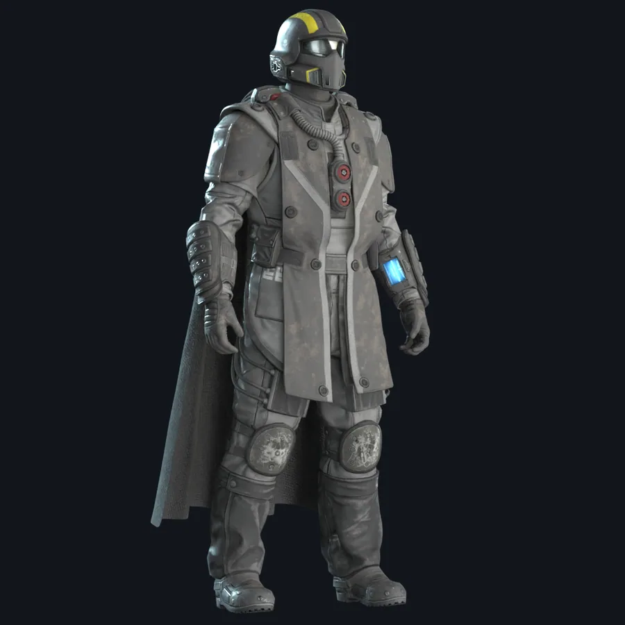 AC-2 Obedient — броня Helldivers 2
