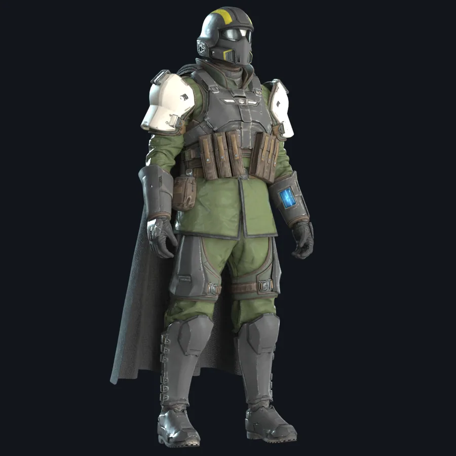 AF-91 Field Chemist — броня Helldivers 2