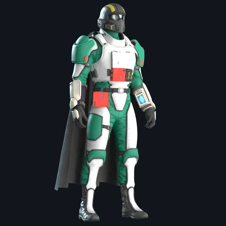CM-10 Clinician — броня Helldivers 2