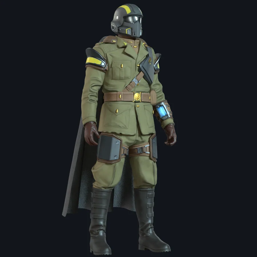 CPH-26 Commandant — броня Helldivers 2