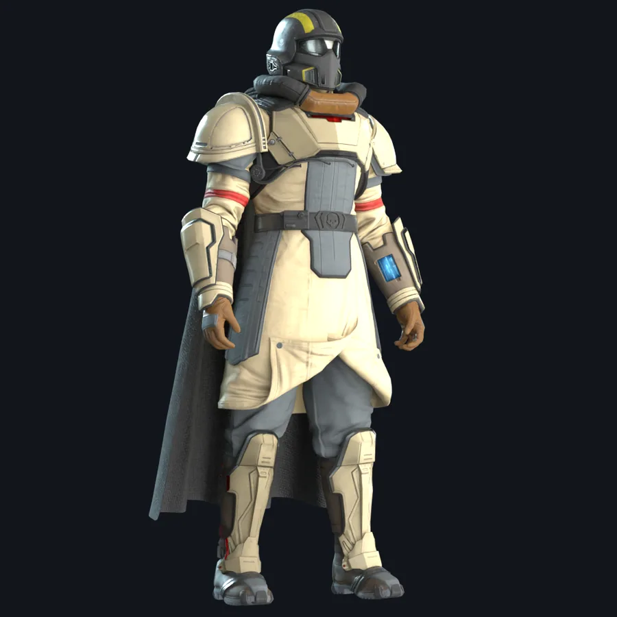 CW-9 White Wolf — броня Helldivers 2