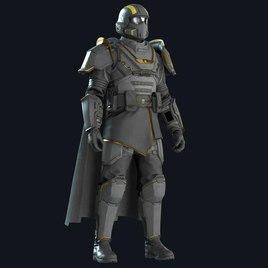 DP-40 Hero of the Federation — броня Helldivers 2