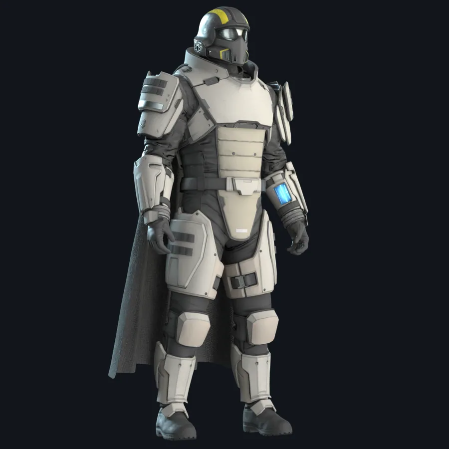 DS-42 Federation's Blade — броня Helldivers 2
