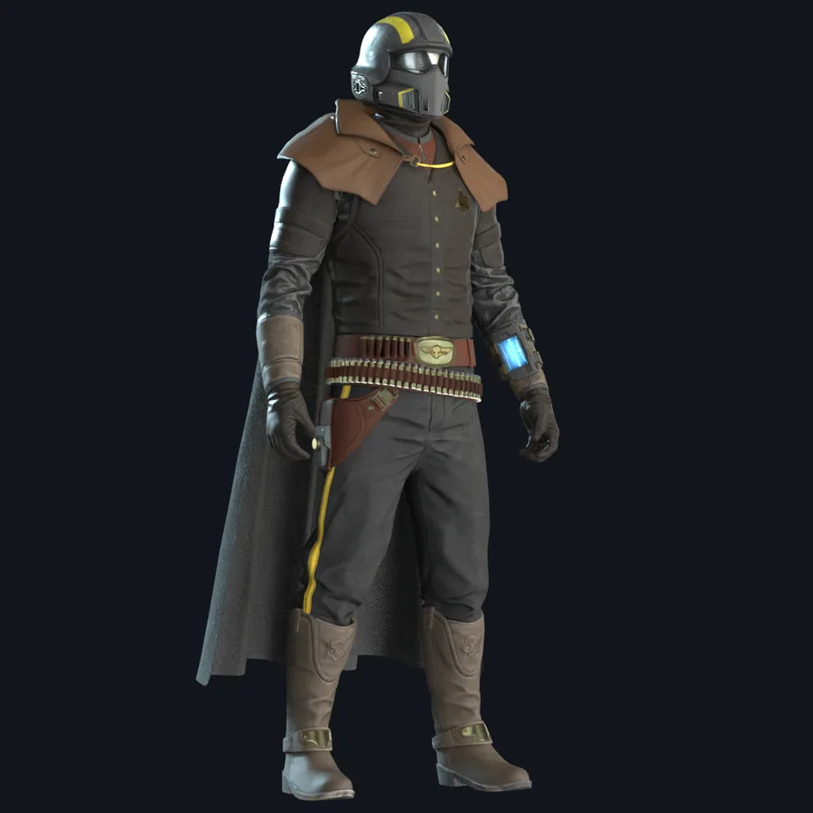 GS-11 Democracy's Deputy — броня Helldivers 2