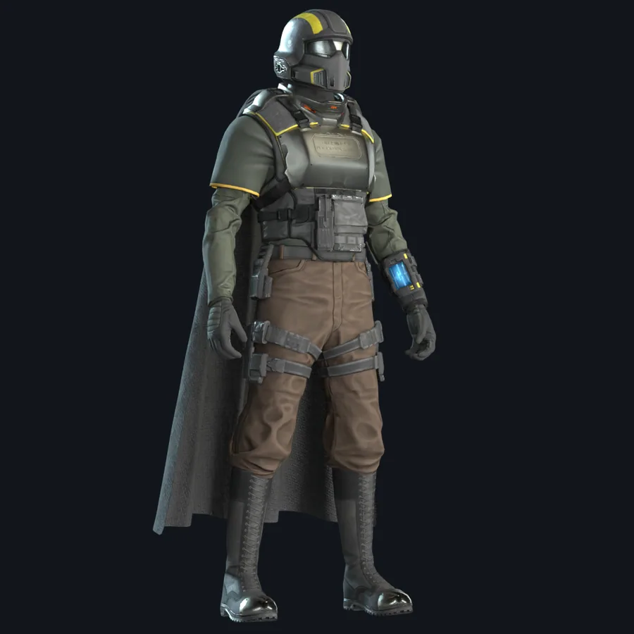IE-3 Martyr — броня Helldivers 2