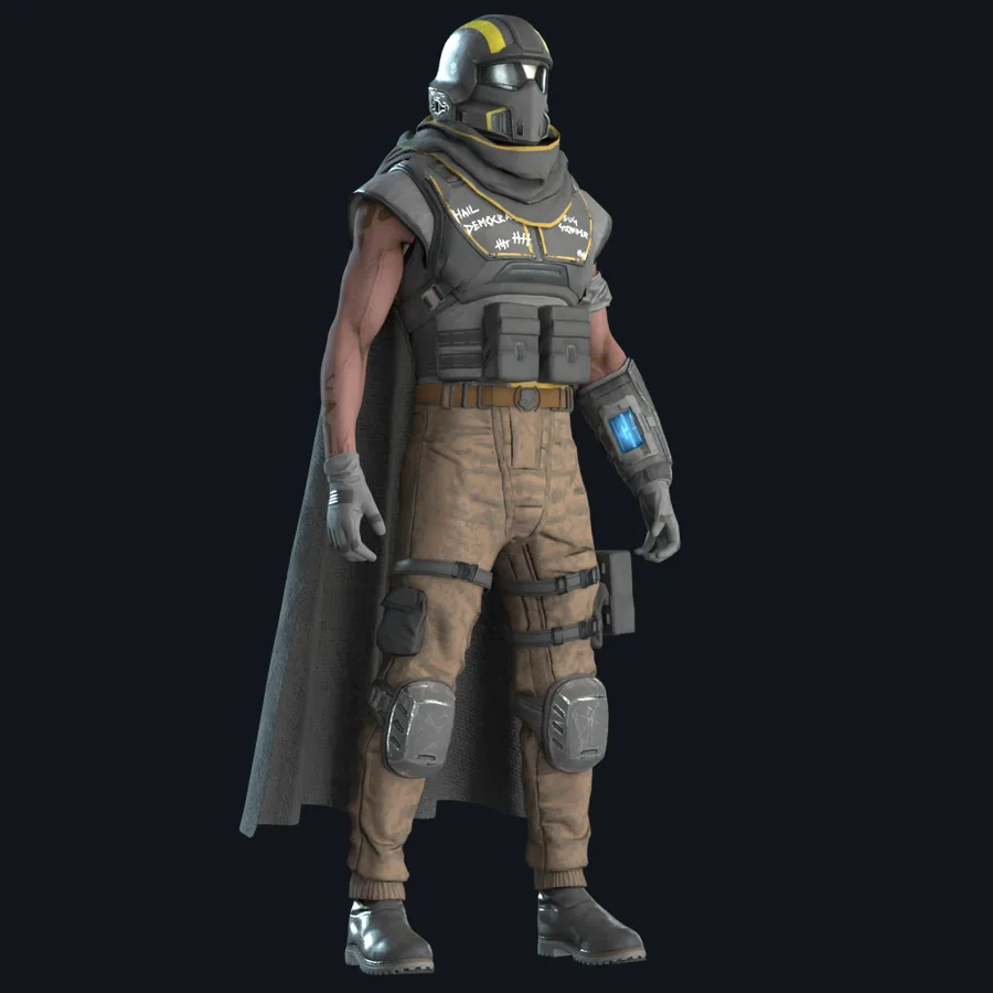 IE-57 Hell-Bent — броня Helldivers 2
