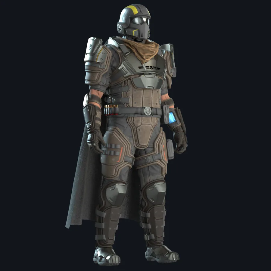 KDM-500 Outrider — броня Helldivers 2