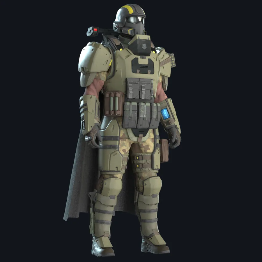 RS-40 Beast of Prey — броня Helldivers 2