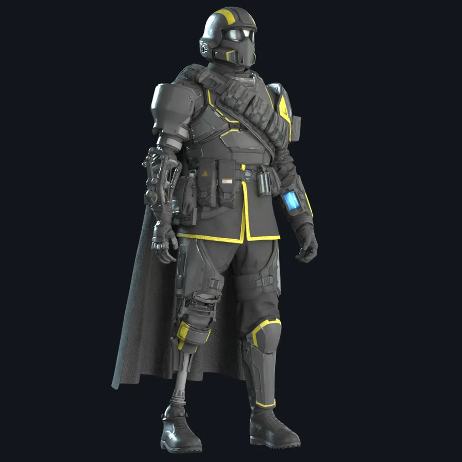 SA-25 Steel Trooper — броня Helldivers 2