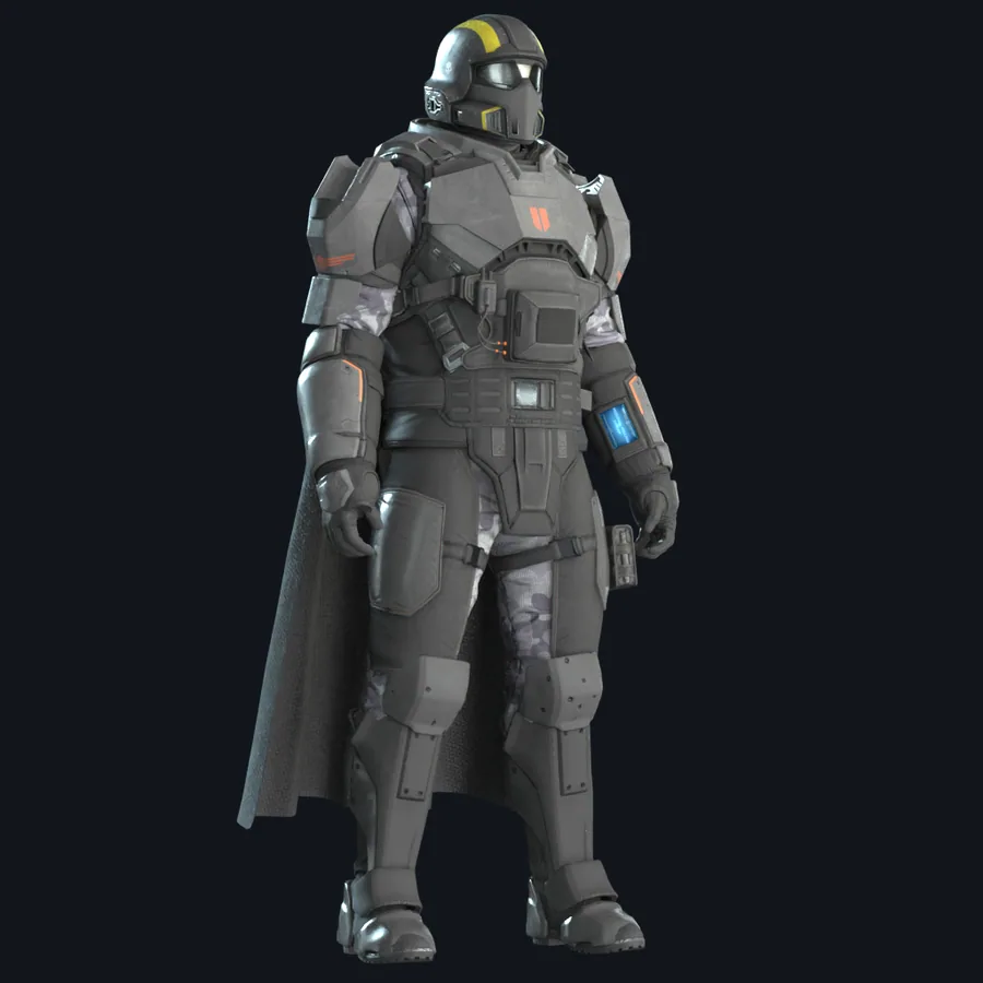 SR-64 Cinderblock — броня Helldivers 2