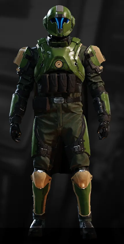 TR-117 Alpha Commander — броня Helldivers 2