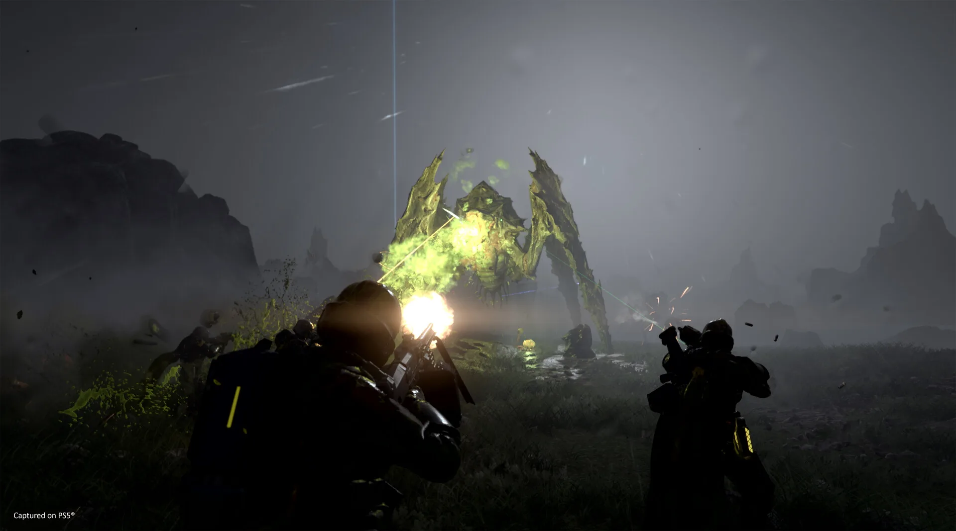Вызов стратагемы в бою, Helldivers 2