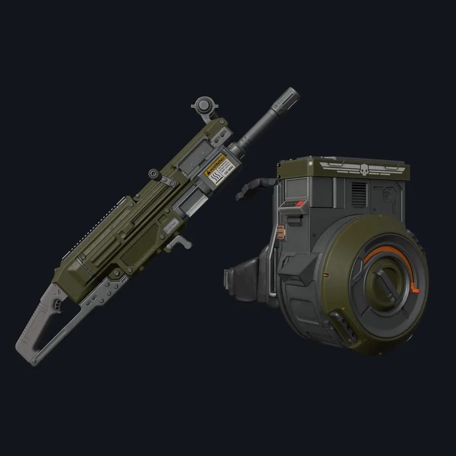 GL-28 Belt-Fed Grenade Launcher — оружие Helldivers 2