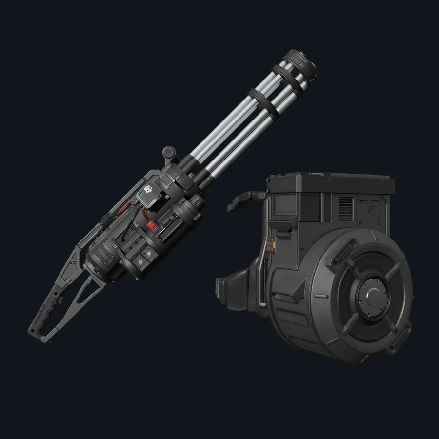 M-1000 Maxigun — оружие Helldivers 2