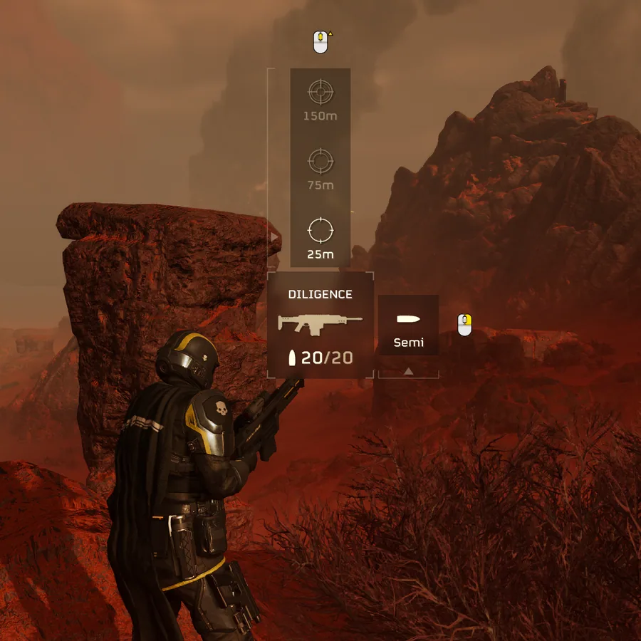 R-63 Diligence — оружие Helldivers 2